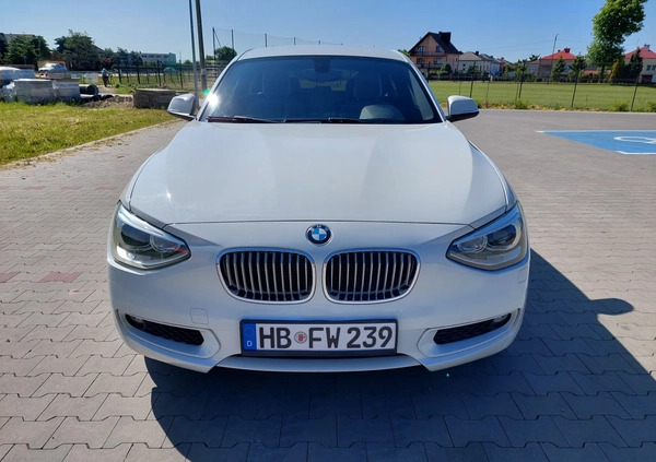 BMW Seria 1 cena 31700 przebieg: 190000, rok produkcji 2013 z Nowogard małe 79